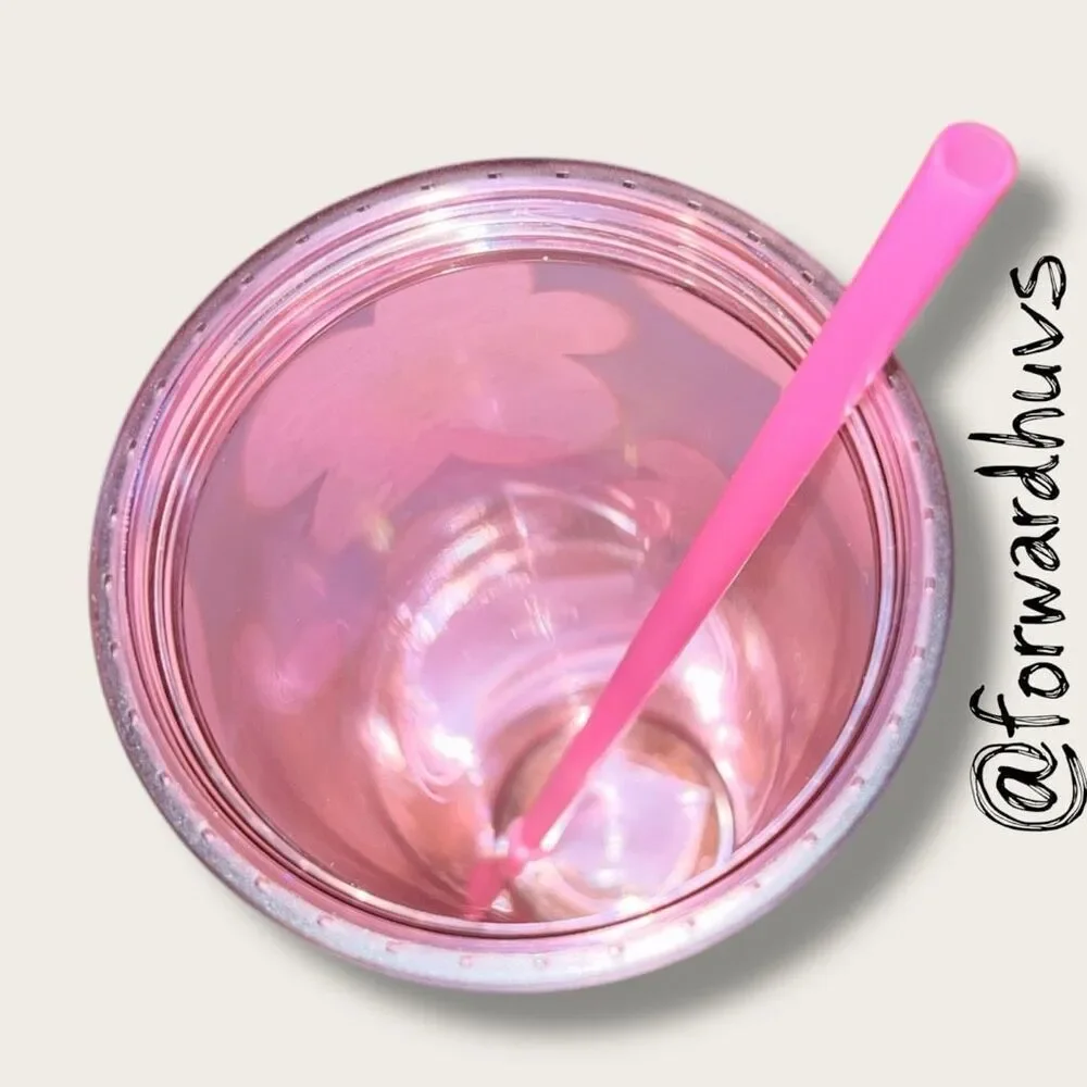 Starbucks 2025 Valentine's Day Pixel Heart Venti Tumbler - Replacement Straw